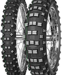moto gume 90/100-21 57R TerraForce - EF Super Light F TT / zelena črta