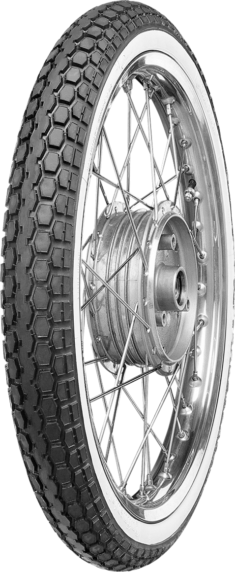CONTINENTAL 2-19 24B TT KKS 10 Whitewall F/R 2-19 24B TT KKS 10 Whitewall F/R